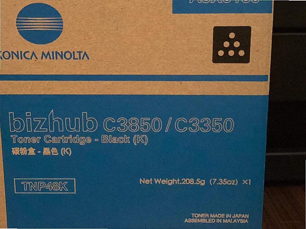 Genuine Konica Minolta Bizhub Toner Ink Kit Yellow, Black, Cyan Magenta
