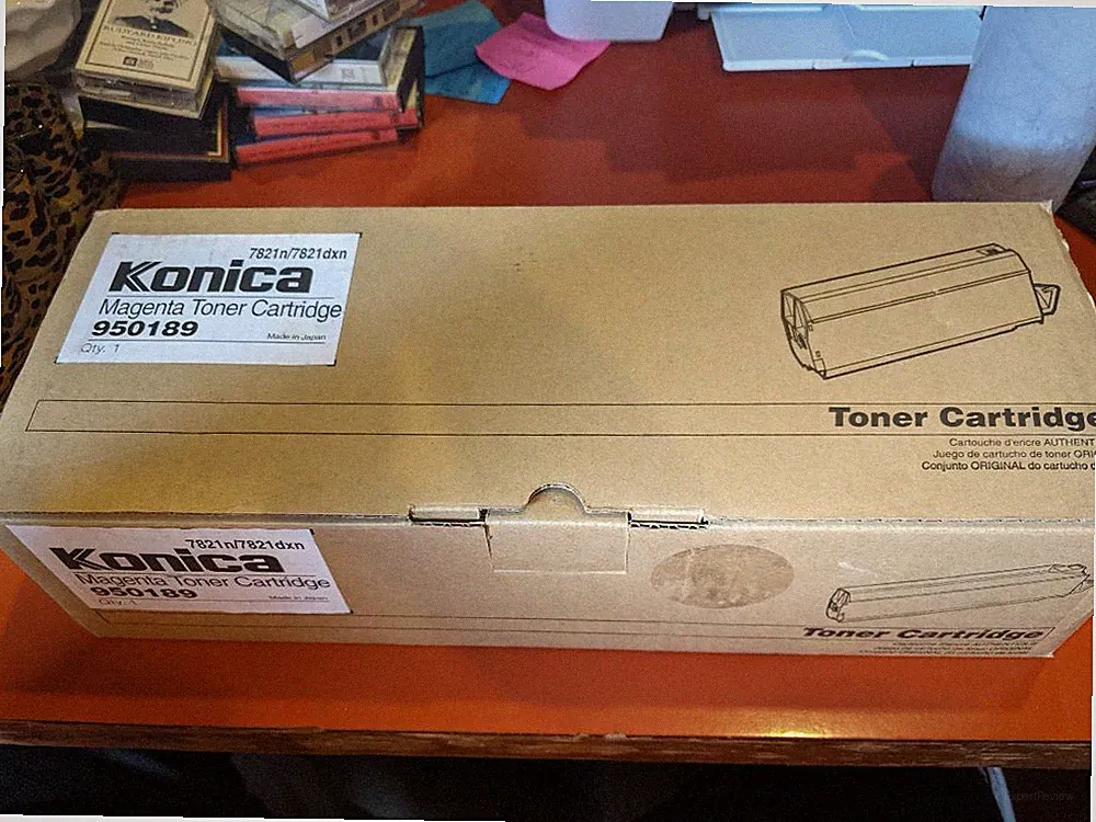 Konica Magenta Toner Cartridge 950189, (NEW/Sealed in box) Minolta, Printer Ink