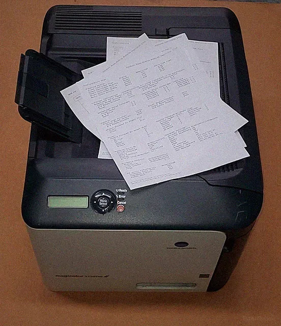 Konica Minolta 3730DN Workgroup Inkjet Printer