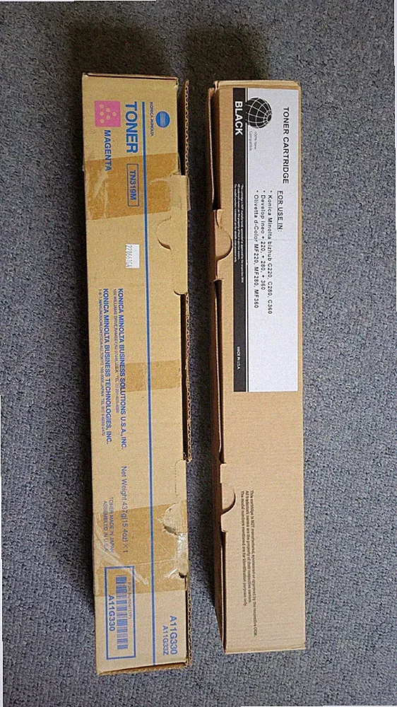 Konica Minolta Ink Cartridge's
