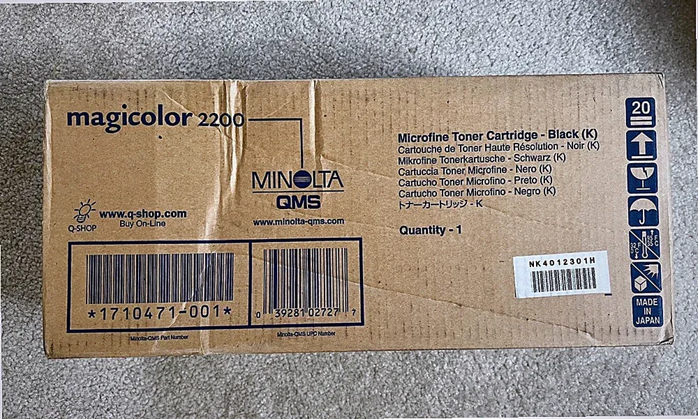 Konica Minolta Magicolor 2200 Microfine Toner Cartridge - Black(K)