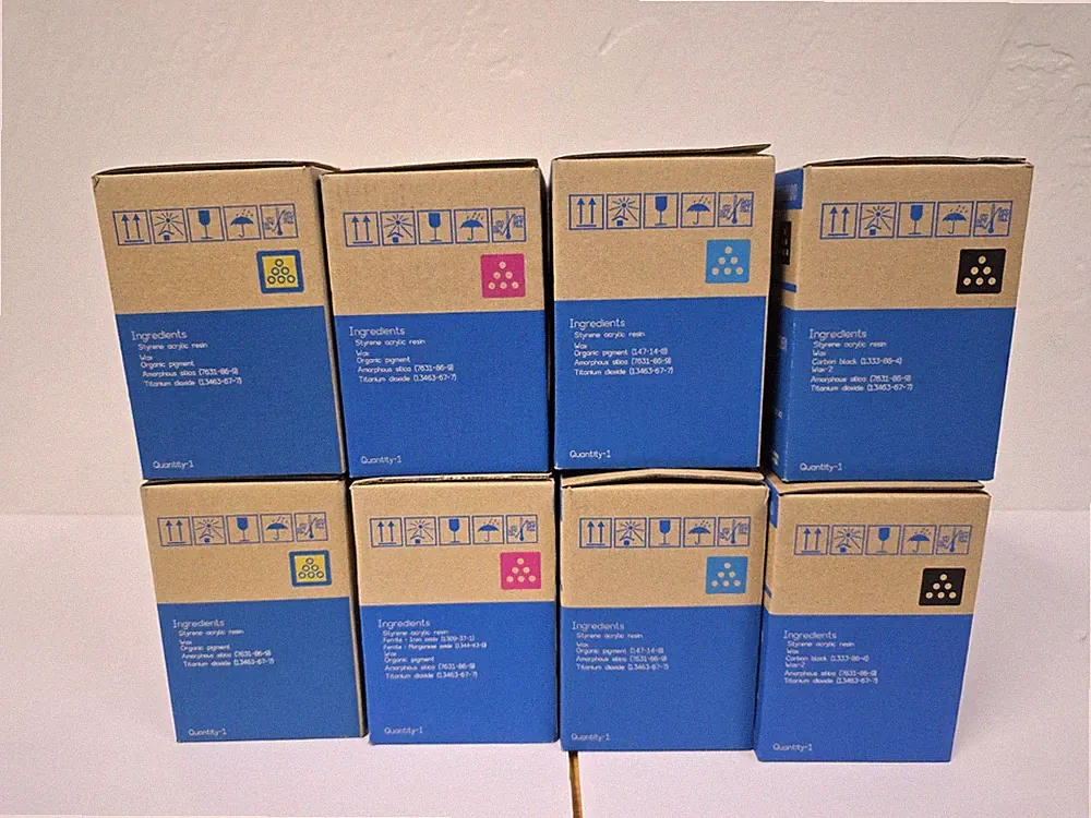 lot of 22 Ink Cartridge Konica Minolta And Hp Color Laser Jet , New All