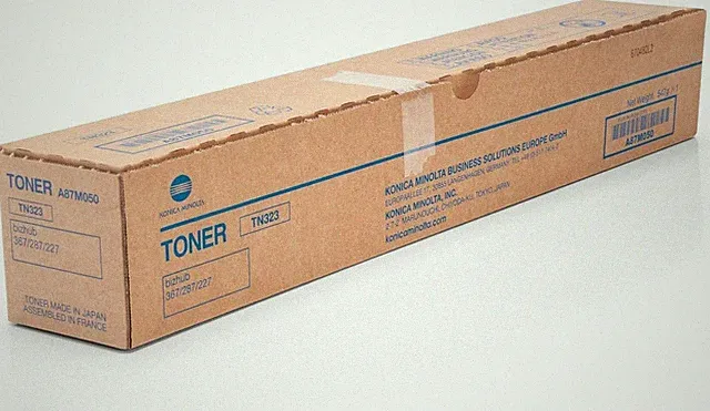 Minolta Toner Konica TN-323 | 23000 STR | Black | BIZHUB 227/287/367