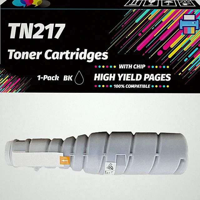 TN217 Toner Cartridges for Konica Minolta A202031 bizhub 223 etc. Printers